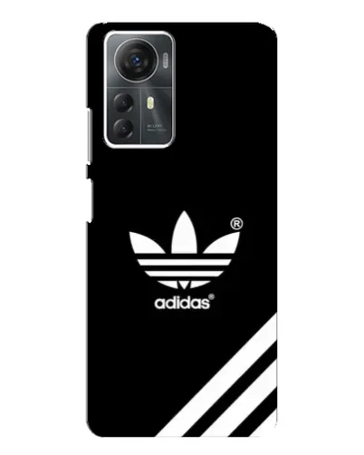 Чехол для ZTE Blade A72s с картинкой «Adidas с диагональными полосами»