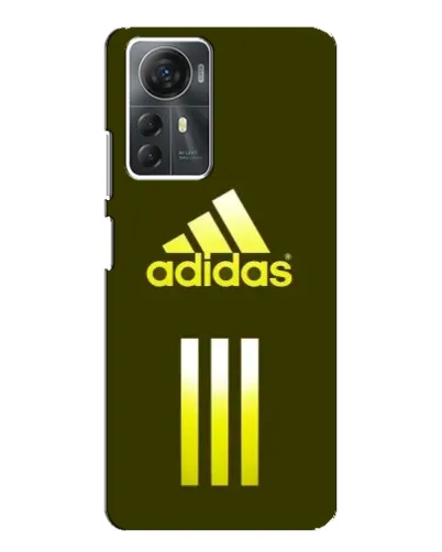 Чехол для ZTE Blade A72s с картинкой «Оливковый градиент Adidas»