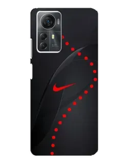 Чехол для ZTE Blade A72s с картинкой «Абстрактный дизайн Nike»