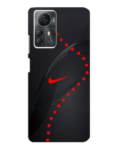 Чехол для ZTE Blade A72s с картинкой «Абстрактный дизайн Nike»