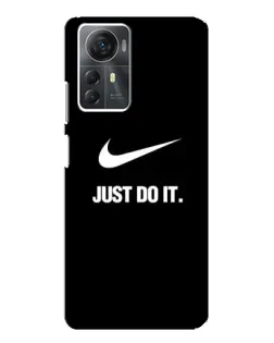 Чехол для ZTE Blade A72s с картинкой «Классический принт Nike»