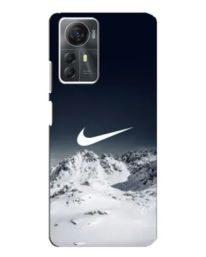 Чехол для ZTE Blade A72s с картинкой «Nike — зимние горы»