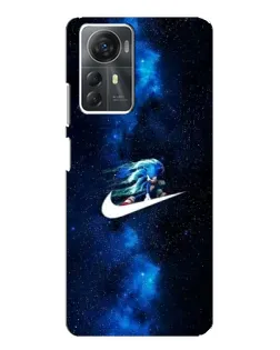 Чехол для ZTE Blade A72s с картинкой «Звездный путь Nike»