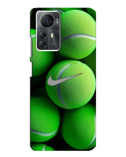 Чехол для ZTE Blade A72s с картинкой «Теннисные мячи Найк»
