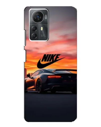 Чехол для ZTE Blade A72s с картинкой «Nike и суперкар»