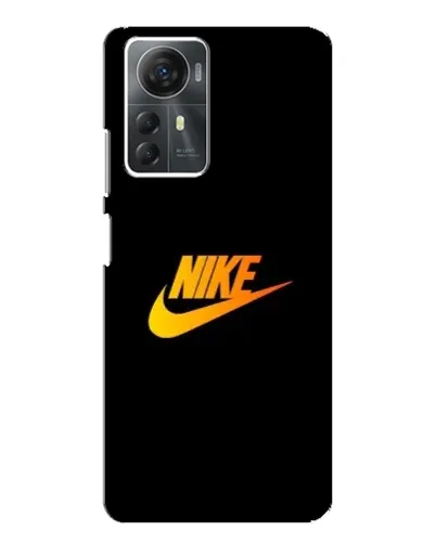 Чехол для ZTE Blade A72s с картинкой «Золотой логотип Nike»