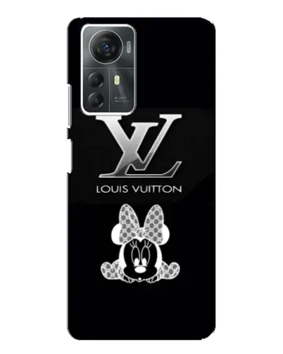 Чехол для ZTE Blade A72s с картинкой «LV и Минни Маус»