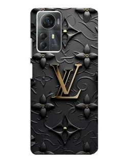 Чехол для ZTE Blade A72s с картинкой «Кожаная текстура LV»