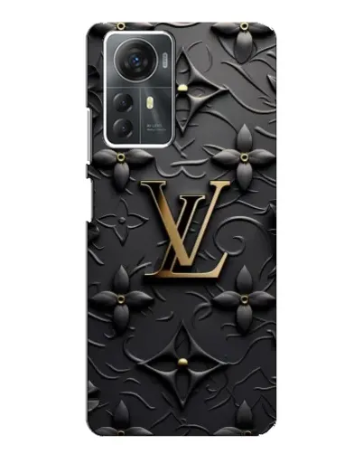 Чехол для ZTE Blade A72s с картинкой «Кожаная текстура LV»