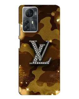 Чехол для ZTE Blade A72s с картинкой «Камуфляжный Louis Vuitton»