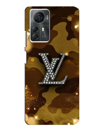 Чехол для ZTE Blade A72s с картинкой «Камуфляжный Louis Vuitton»