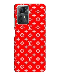 Чехол для ZTE Blade A72s с картинкой «Яркий паттерн LV»