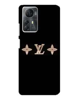 Чехол для ZTE Blade A72s с картинкой «Louis Vuitton — минимализм»