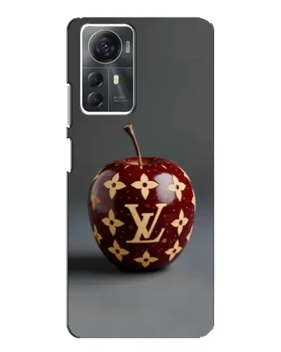 Чехол для ZTE Blade A72s с картинкой «Красное яблоко LV»