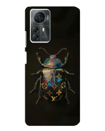 Чехол для ZTE Blade A72s с картинкой «LV — мраморный принт»