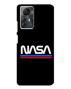 Чехол для ZTE Blade A72s с картинкой «NASA — классика Red Blue»