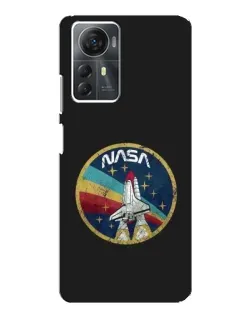 Чехол для ZTE Blade A72s с картинкой «NASA — эмблема миссии»
