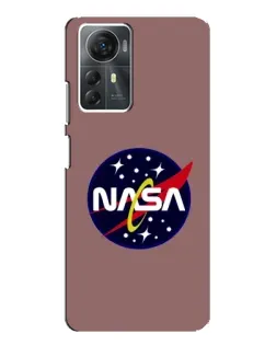 Чехол для ZTE Blade A72s с картинкой «NASA — ретро космос»