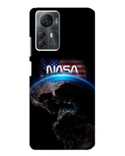Чехол для ZTE Blade A72s с картинкой «Земля из космоса NASA»