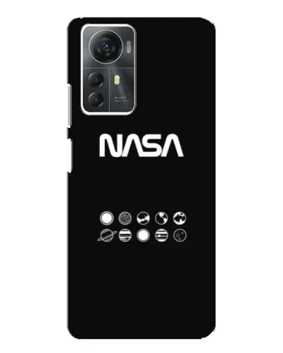 Чехол для ZTE Blade A72s с картинкой «NASA — технический принт» Чехол для ZTE Blade A72s с картинкой «NASA — технический принт»