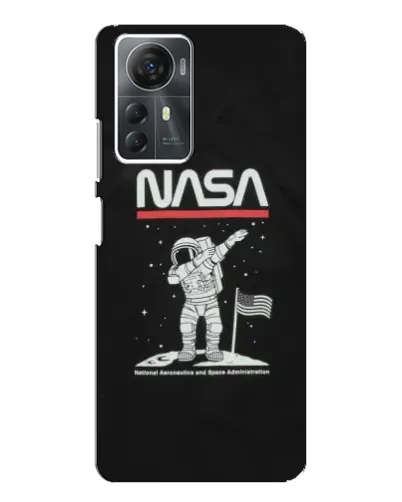 Чехол для ZTE Blade A72s с картинкой «NASA — шагаем по Луне» Чехол для ZTE Blade A72s с картинкой «NASA — шагаем по Луне»