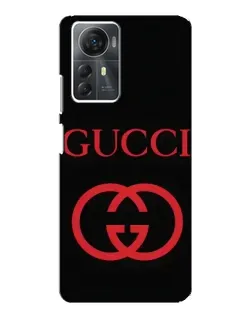 Чехол для ZTE Blade A72s с картинкой «Gucci — красный логотип»
