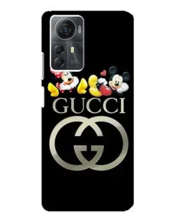 Чехол для ZTE Blade A72s с картинкой «Gucci — герои Disney»