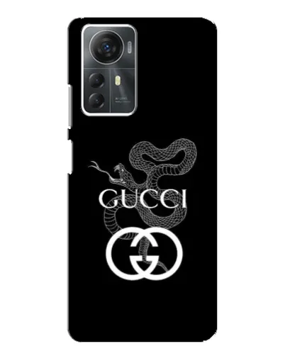 Чехол для ZTE Blade A72s с картинкой «Gucci — серебряная змея» Чехол для ZTE Blade A72s с картинкой «Gucci — серебряная змея»