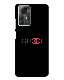 Чехол для ZTE Blade A72s с картинкой «Gucci — красный градиент»
