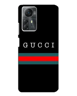 Чехол для ZTE Blade A72s с картинкой «Gucci — красный пояс»