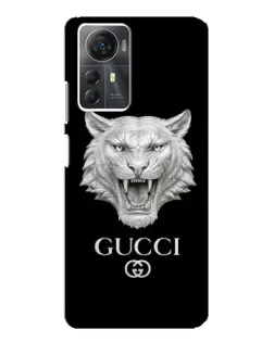 Чехол для ZTE Blade A72s с картинкой «Gucci — серебряный лев» Чехол для ZTE Blade A72s с картинкой «Gucci — серебряный лев»