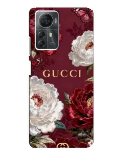 Чехол для ZTE Blade A72s с картинкой «Gucci — бордовые розы» Чехол для ZTE Blade A72s с картинкой «Gucci — бордовые розы»