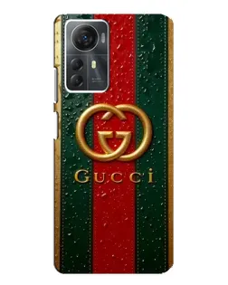 Чехол для ZTE Blade A72s с картинкой «Gucci — фирменная полоса и золото» Чехол для ZTE Blade A72s с картинкой «Gucci — фирменная полоса и золото»