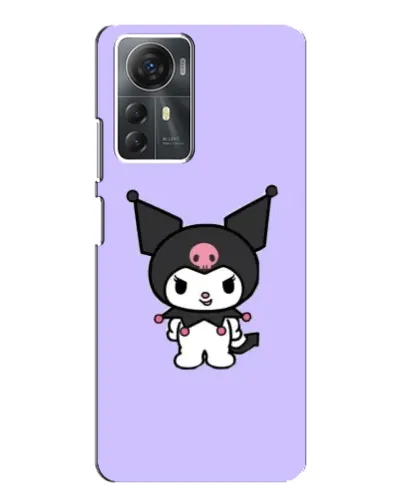 Чехол для ZTE Blade A72s с картинкой «Kuromi — нежный фиолетовый»