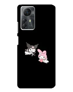 Чехол для ZTE Blade A72s с картинкой «My Melody и Kuromi»