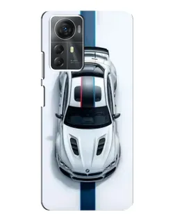 Чохол для ZTE Blade A72s з картинкою «Вид зверху — BMW M»