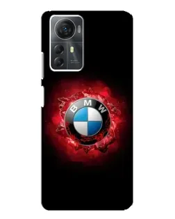 Чохол для ZTE Blade A72s з картинкою «Логотип BMW — спалах»