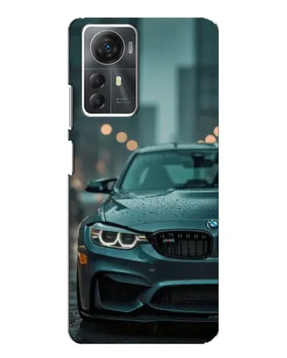 Чохол для ZTE Blade A72s з картинкою «BMW у вогнях міста» Чохол для ZTE Blade A72s з картинкою «BMW у вогнях міста»