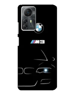 Чохол для ZTE Blade A72s з картинкою «Мінімалістичний принт BMW M3»