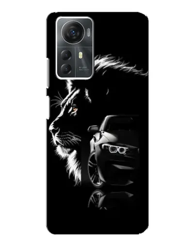 Чохол для ZTE Blade A72s з картинкою «BMW та лев» Чохол для ZTE Blade A72s з картинкою «BMW та лев»
