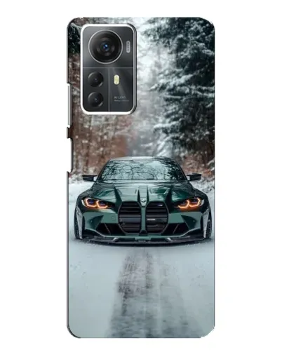 Чохол для ZTE Blade A72s з картинкою «BMW у зимовому лісі» Чохол для ZTE Blade A72s з картинкою «BMW у зимовому лісі»