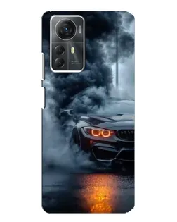 Чехол для ZTE Blade A72s с картинкой «BMW M-Power — абстракция»