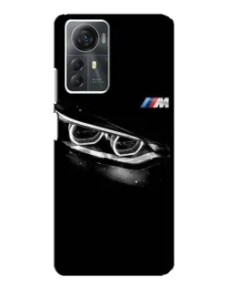 Чехол для ZTE Blade A72s с картинкой «BMW — взгляд тигра»