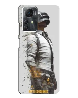 Чохол для ZTE Blade A72s з картинкою «PUBG — боєць у пилу»