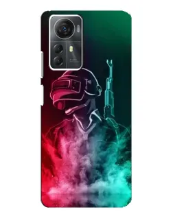 Чохол для ZTE Blade A72s з картинкою «PUBG — вогняний воїн»