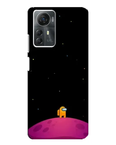 Чехол для ZTE Blade A72s с картинкой «Одинокий герой на планете»