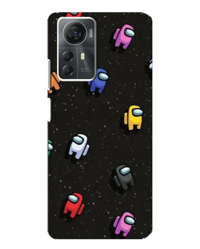 Чехол для ZTE Blade A72s с картинкой «Космический паттерн Among Us»