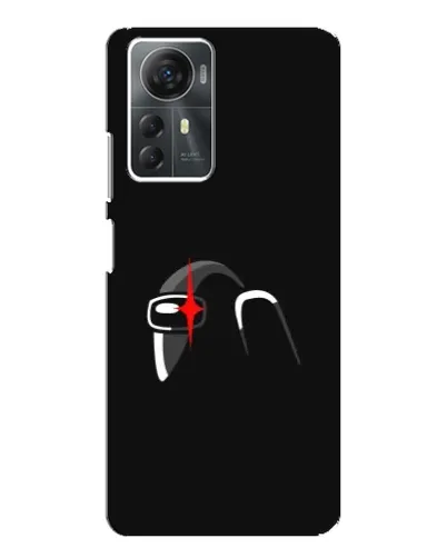 Чехол для ZTE Blade A72s с картинкой «Among Us шлем»