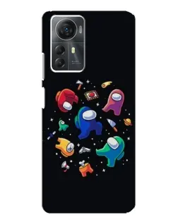 Чехол для ZTE Blade A72s с картинкой «Among Us космос»