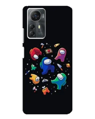 Чехол для ZTE Blade A72s с картинкой «Among Us космос»